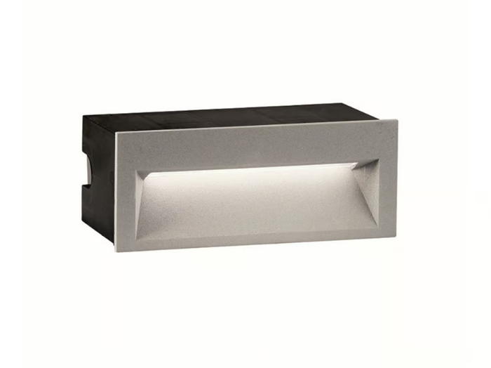 THETA 2 - LED wall-mounted outdoor aluminium steplight _ Terzo Light